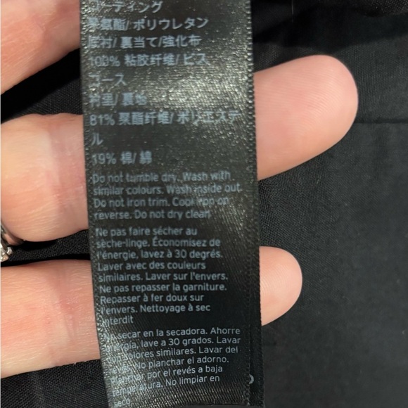 Top‎ Shop Women's Faux Leather Mini Skirt Size 2 - Picture 10 of 10